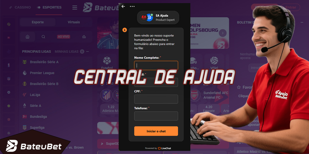 O serviço de suporte da Bateubet estará sempre à disposição para ajudar com suas dúvidas.