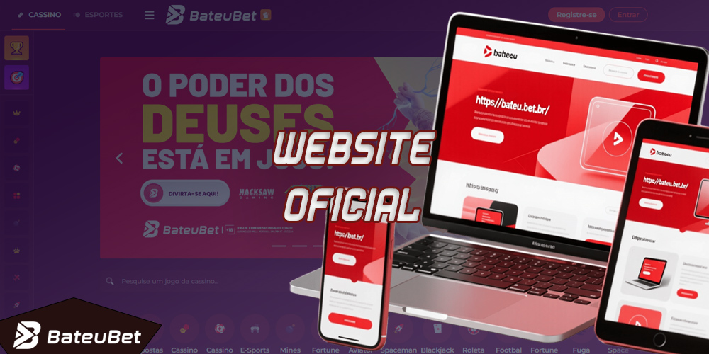 O site oficial da Bateubet é uma plataforma dinâmica e de fácil navegação.